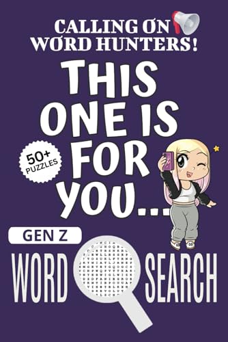 Gen Z Word Search Puzzle Book: Word Searches with Easy To Read Print About Gen Z, Generation Z-themed Puzzle Game, This One Is For You Book | 6x9 ... Relaxation, Vacations, Holidays, Leisure Time Gen Z Word Search Puzzle Book: Word Searches with Easy To Read Print About Gen Z, Generation Z-themed Puzzle Game, This One Is For You Book | 6x9 ... Relaxation, Vacations, Holidays, Leisure Time von Independently published