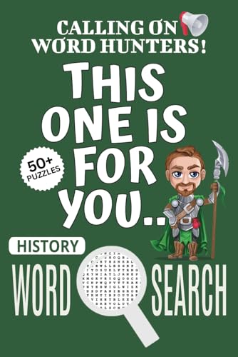 History Word Search Puzzle Book: Word Searches with Easy To Read Print About History, History-themed Puzzle Game, History Jigsaw Puzzle | 6x9 Inches, ... Vacations, Holidays And Free Times History Word Search Puzzle Book: Word Searches with Easy To Read Print About History, History-themed Puzzle Game, History Jigsaw Puzzle | 6x9 Inches, ... Vacations, Holidays And Free Times von Independently published
