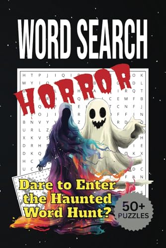Horror Word Search Puzzle Book: Word Searches With Easy To Read Print About Horror, Horror Jigsaw Puzzle, Horror Puzzle Game, And More | 6x9 Inches, ... Vacations, Holidays And Free Times Horror Word Search Puzzle Book: Word Searches With Easy To Read Print About Horror, Horror Jigsaw Puzzle, Horror Puzzle Game, And More | 6x9 Inches, ... Vacations, Holidays And Free Times von Independently published