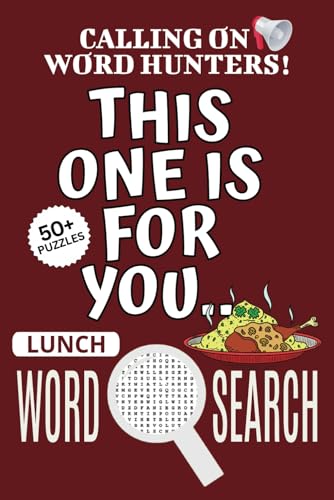 Lunch Word Search Puzzle Book: Word Searches with Easy To Read Print About Lunch, Lunch-themed Puzzle Game, This One Is For You Book | 6x9 Inches, 110 ... Relaxation, Vacations, Holidays, Leisure Time Lunch Word Search Puzzle Book: Word Searches with Easy To Read Print About Lunch, Lunch-themed Puzzle Game, This One Is For You Book | 6x9 Inches, 110 ... Relaxation, Vacations, Holidays, Leisure Time von Independently published