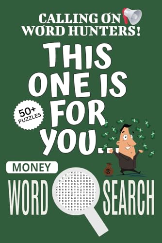 Money Word Search Puzzle Book: Word Searches with Easy To Read Print About Money, Money Puzzle Game, Cash Jigsaw Puzzle | 6x9 Inches, 110 Pages | 50+ ... Vacations, Holidays And Free Times Money Word Search Puzzle Book: Word Searches with Easy To Read Print About Money, Money Puzzle Game, Cash Jigsaw Puzzle | 6x9 Inches, 110 Pages | 50+ ... Vacations, Holidays And Free Times von Independently published