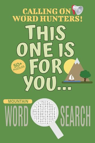 Mountain Word Search Puzzle Book: Easy-To-Read Print Word Searches About Mountain, Mountain Puzzle Game, Mountain Jigsaw Puzzle | 6x9 Inches, 110 ... Vacations, Holidays And Free Times Mountain Word Search Puzzle Book: Easy-To-Read Print Word Searches About Mountain, Mountain Puzzle Game, Mountain Jigsaw Puzzle | 6x9 Inches, 110 ... Vacations, Holidays And Free Times von Independently published