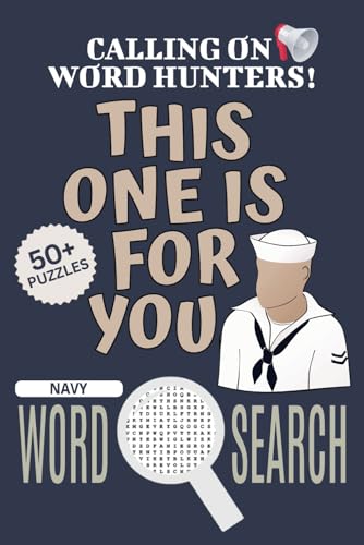 Navy Word Search Puzzle Book: Word Searches With Easy To Read Print About Navy, Navy Jigsaw Puzzle, Navy Puzzle Game | 6x9 Inches, 110 Pages | 50+ ... Vacations, Holidays And Free Times Navy Word Search Puzzle Book: Word Searches With Easy To Read Print About Navy, Navy Jigsaw Puzzle, Navy Puzzle Game | 6x9 Inches, 110 Pages | 50+ ... Vacations, Holidays And Free Times von Independently published
