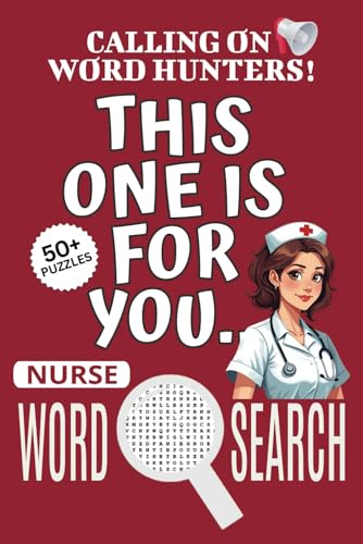 Nurse Word Search Puzzle Book: Word Searches with Easy To Read Print About Nurse, Nursing-themed Puzzle Game, This One Is For You Book | 6x9 Inches, ... Relief, Relaxation, Vacations, Holidays Nurse Word Search Puzzle Book: Word Searches with Easy To Read Print About Nurse, Nursing-themed Puzzle Game, This One Is For You Book | 6x9 Inches, ... Relief, Relaxation, Vacations, Holidays von Independently published