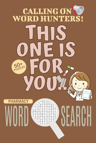 Pharmacy Word Search Puzzle Book: Easy-To-Read Print Word Searches About Pharmacy, Pharmacy Puzzle Game, Pharmacy Jigsaw Puzzle | 6x9 Inches, 110 ... Vacations, Holidays And Free Times Pharmacy Word Search Puzzle Book: Easy-To-Read Print Word Searches About Pharmacy, Pharmacy Puzzle Game, Pharmacy Jigsaw Puzzle | 6x9 Inches, 110 ... Vacations, Holidays And Free Times von Independently published