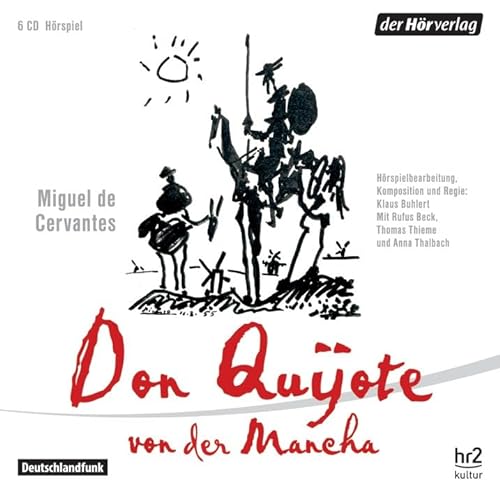 Don Quijote von der Mancha: CD Standard Audio Format, Lesung