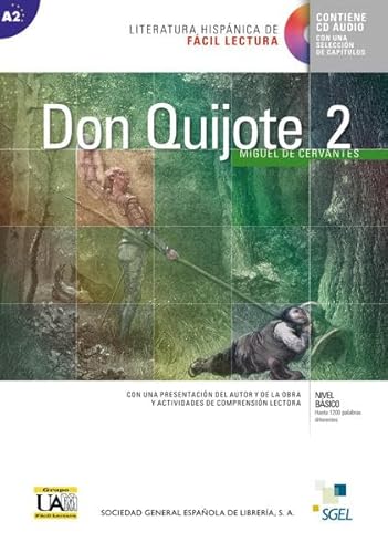 Don Quijote de la Mancha 2: Lektüre mit Audio-CD (Literatura hispánica de Fácil Lectura) von Hueber Verlag