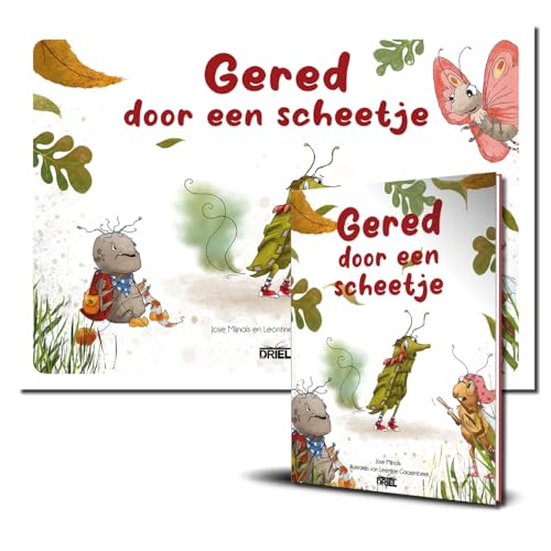 Gered door een scheetje kamishibai vertelplaten + boek: kamishibai vertelplaten + boek von Van Driel Publishing