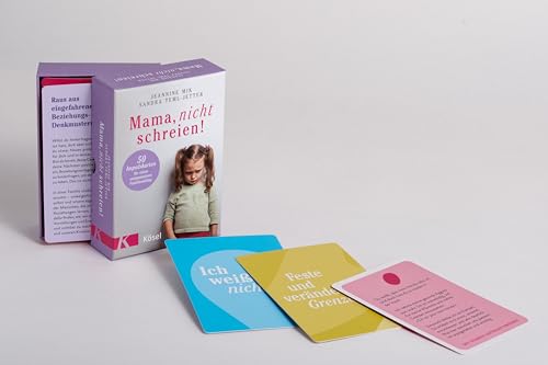 Mama, nicht schreien!: 50 Impulskarten für einen entspannteren Familienalltag - Mit Stülpdeckelschachtel und Booklet