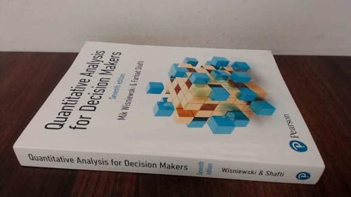 Quantitative Analysis for Decision Makers von Pearson