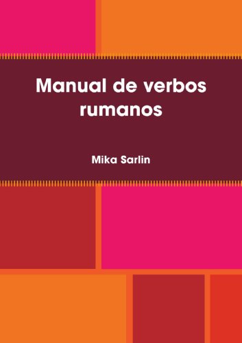 Manual de verbos rumanos von lulu.com