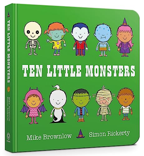 Ten Little Monsters Board Book von Orchard Books