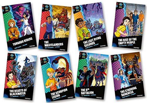Project X Alien Adventures: Dark Red + Book Band, Oxford Levels 19-20: Dark Red + Book Band, Mixed Pack of 8 von Oxford University Press