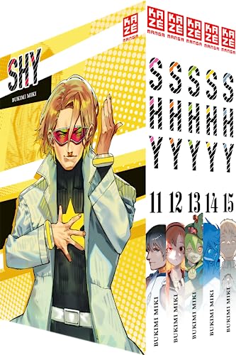 SHY – Band 11-15 im Sammelschuber von Crunchyroll Manga