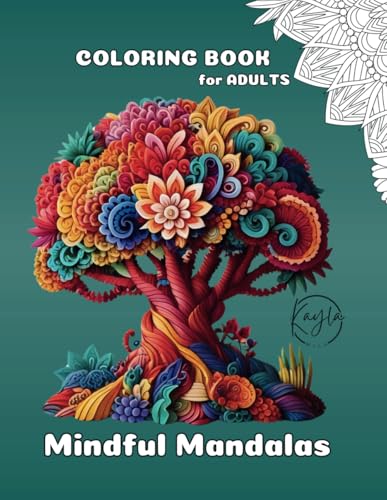 Mindful Mandalas: A Relaxing Adult Coloring Book with Mandalas, Patterns, and Animal Designs for Stress Relief and Inner Peace Mindful Mandalas: A Relaxing Adult Coloring Book with Mandalas, Patterns, and Animal Designs for Stress Relief and Inner Peace von Independently published
