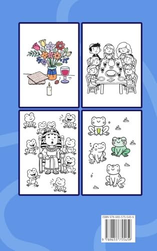 Passover Coloring Book for Kids: A Colorful Haggadah Companion, the Perfect Passover Gift for Children Passover Coloring Book for Kids: A Colorful Haggadah Companion, the Perfect Passover Gift for Children von Valcal Software Ltd