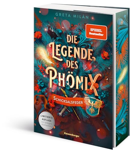 Die Legende des Phönix, Band 2: Schicksalsfeder (SPIEGEL-Bestseller | Limitierte Auflage mit Farbschnitt) (HC - Die Legende des Phönix, 2) von Ravensburger Verlag GmbH