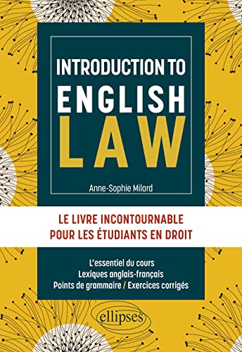 Introduction to English Law: Le livre incontournable pour les étudiants en Droit von ELLIPSES