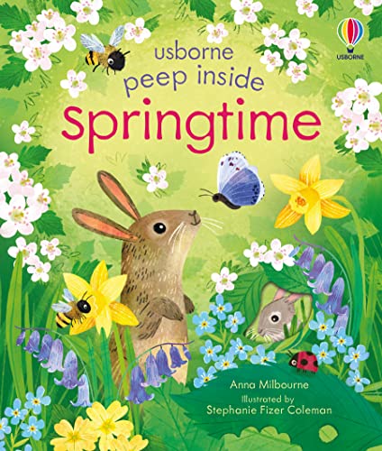 Peep Inside Springtime von Usborne
