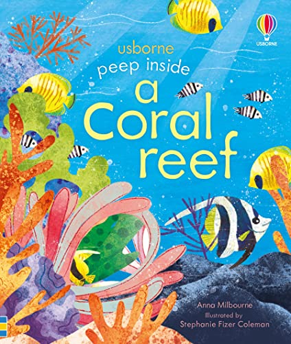 PEEP INSIDE A CORAL REEF von Usborne Publishing