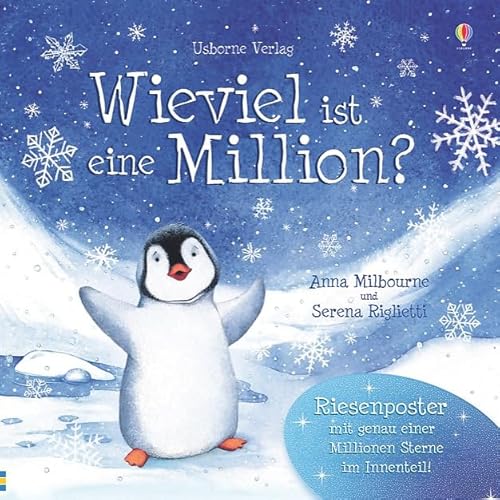 Wie viel ist eine Million?: Riesenposter mit genau einer Millionen Sterne im Innenteil Wie viel ist eine Million?: Riesenposter mit genau einer Millionen Sterne im Innenteil
