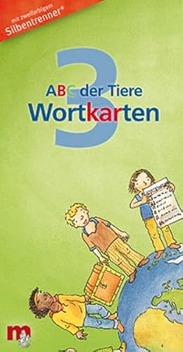 ABC der Tiere 3 - Wortkarten in 5-Fächer-Lernbox: Silbenmethode mit Silbentrenner ABC der Tiere 3 - Wortkarten in 5-Fächer-Lernbox: Silbenmethode mit Silbentrenner