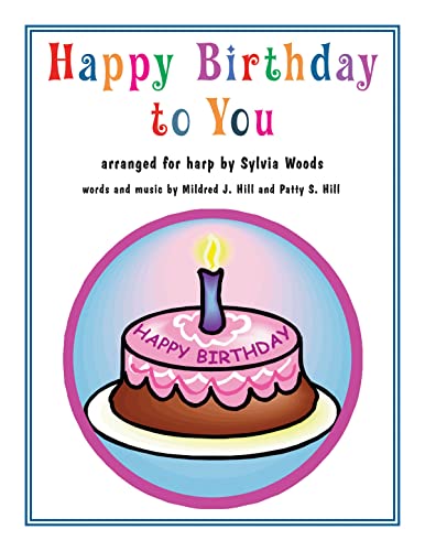 Happy Birthday to You - arranged for Harp