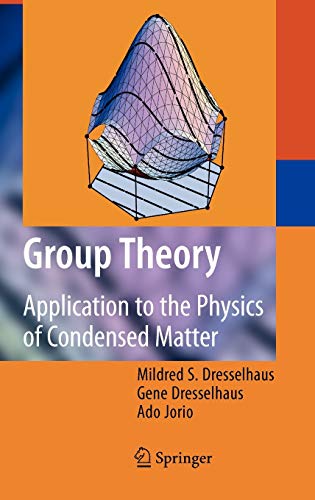 Group Theory: Application to the Physics of Condensed Matter