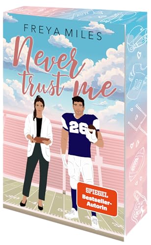 Never Trust Me: Mit wunderschönem limitierten Farbschnitt von Freya Miles (Nova MD)