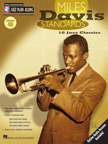 Miles Davis Standards (Book & CD): Sammelband für Instrument(e) in b (Hal Leonard Jazz Play-Along): 10 Jazz Classics