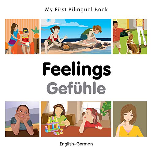 My First Bilingual Book-Feelings (English-German)