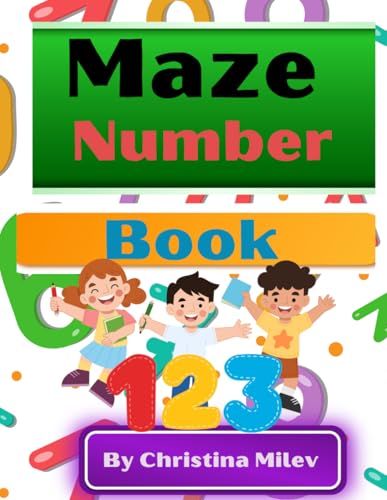 Maze Number Book 123 von Independently published