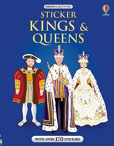 Sticker Kings & Queens (Sticker Dressing) von Usborne GB