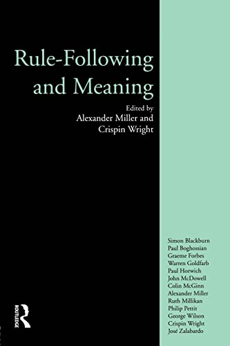 Rule-following and Meaning