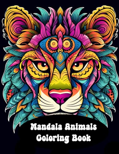 Mandala Animals Coloring Book: A fun adult coloring book von Independently published