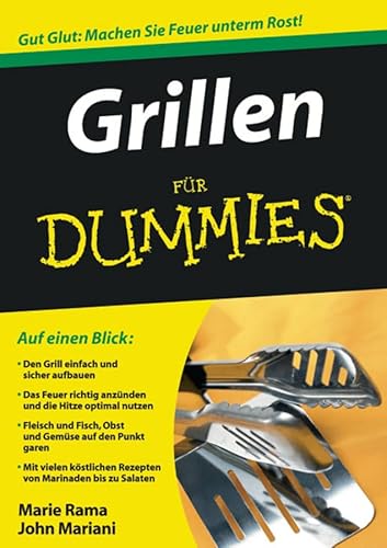 Grillen für Dummies: Gut Glut: Machen Sie Feuer unterm Rost! Grillen für Dummies: Gut Glut: Machen Sie Feuer unterm Rost!