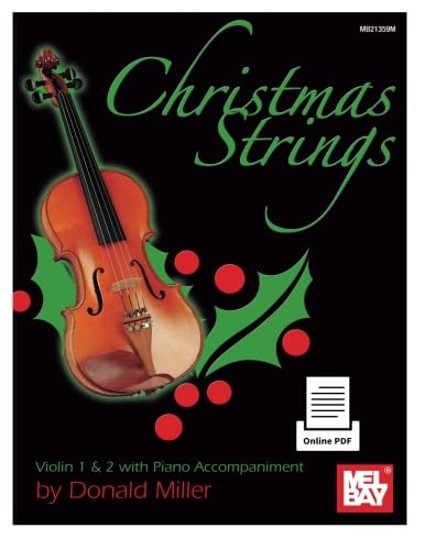 Christmas Strings: Violin 1 & 2 With Piano Accompaniment