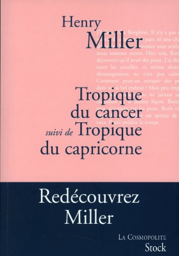 Tropique du Cancer/Tropique du Capricorne: Suivi de Tropique du Capricorne Tropique du Cancer/Tropique du Capricorne: Suivi de Tropique du Capricorne von STOCK