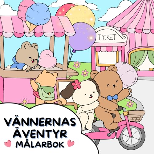 VÄNNERNAS ÄVENTYR Målarbok: En super söt och rolig målarbok för både vuxna och barn. Perfekt som present! (VÄNNERNAS MÅLARBÖCKER, Band 2) VÄNNERNAS ÄVENTYR Målarbok: En super söt och rolig målarbok för både vuxna och barn. Perfekt som present! (VÄNNERNAS MÅLARBÖCKER, Band 2) von Jane Miller Coloring Books