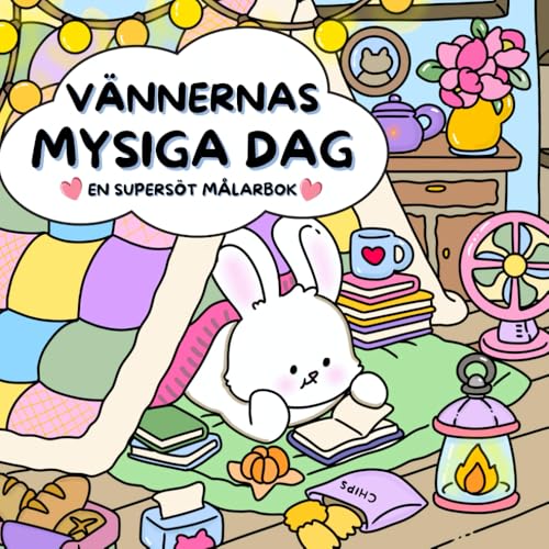 VÄNNERNAS MYSIGA DAG: En Supersöt Målarbok (VÄNNERNAS MÅLARBÖCKER, Band 3) von Jane Miller Coloring Books