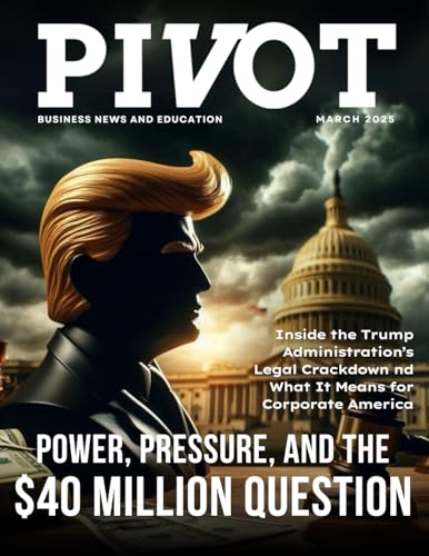 Pivot Magazine Issue 33: The $40 Million Surrender: Power, Pressure, and the Legal Battle Reshaping Corporate America Pivot Magazine Issue 33: The $40 Million Surrender: Power, Pressure, and the Legal Battle Reshaping Corporate America von PIVOT