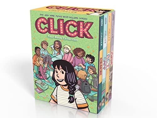 Click 4-Book Box Set: A Boxed Set of Humorous Graphic Novels about Making Friends and Navigating School (A Click Graphic Novel)