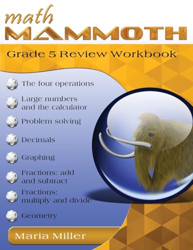 Math Mammoth Grade 5 Review Workbook von Math Mammoth