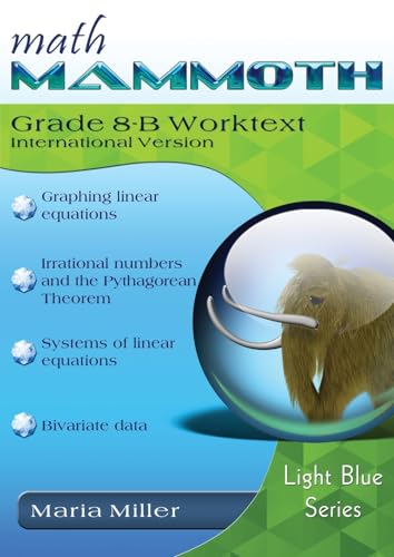 Math Mammoth Grade 8-B Worktext, International Version Math Mammoth Grade 8-B Worktext, International Version von Math Mammoth