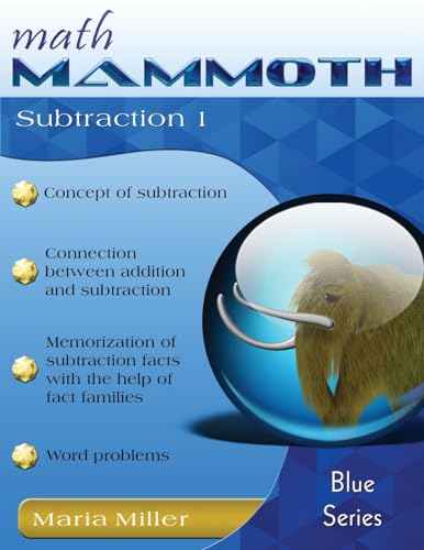 Math Mammoth Subtraction 1 von Math Mammoth