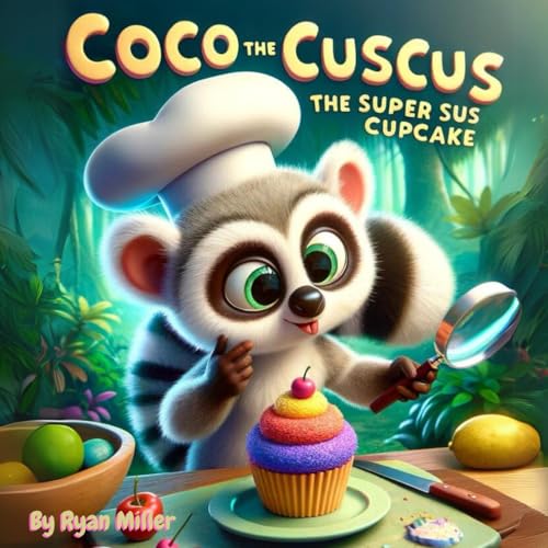 Coco the Cuscus- The Super Sus Cupcake: Coco the Cuscus: Mystery and Adventure in a Jungle Kitchen - Unravel the Secret of the Green Cupcake von Independently published