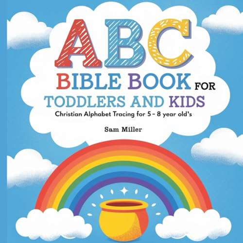 Big book of ABC for Toddlers and Kids - Christian Alphabet Tracing for 5-8 year olds von Independently published