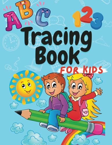 ABC 123 Tracing Book for Kids
