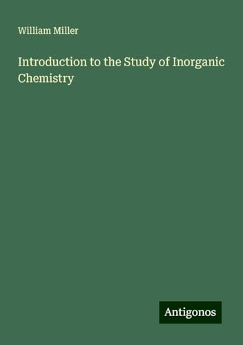Introduction to the Study of Inorganic Chemistry