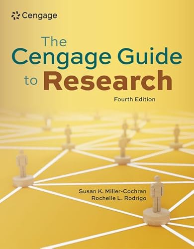 Cengage Guide to Research Cengage Guide to Research von Wadsworth Publishing Co Inc